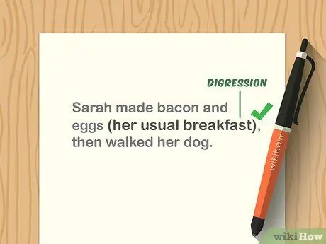 Используйте круглые скобки, шаг 2