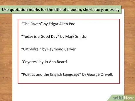 Пунктуация заголовков, шаг 1