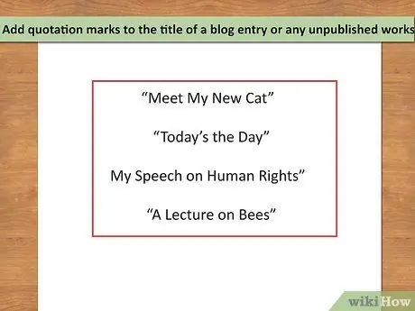 Пунктуация заголовков, шаг 4