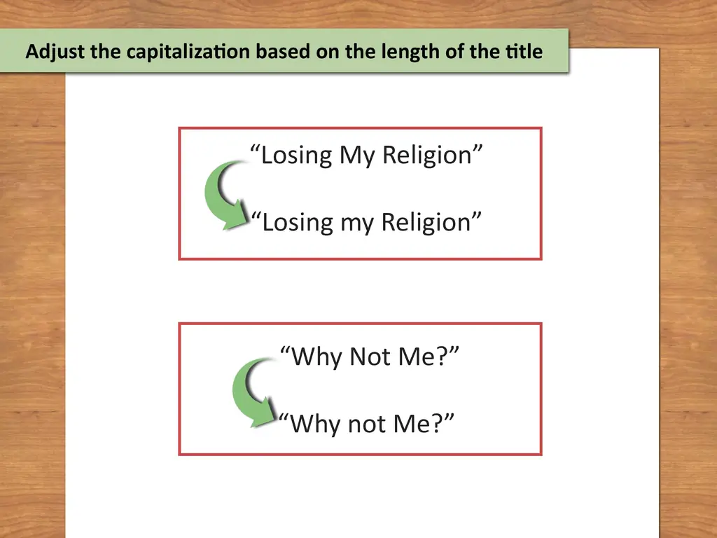 3 способа расставить акценты в названиях