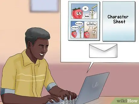 Опубликовать комикс, шаг 2