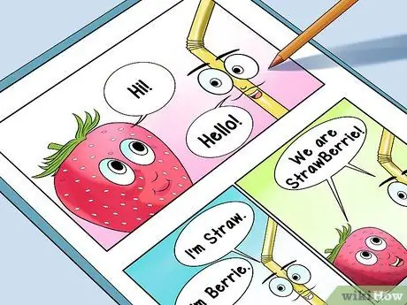 Публикация комикса Шаг 8