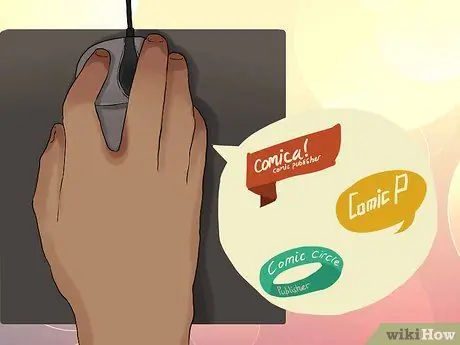 Опубликовать комикс Шаг 3