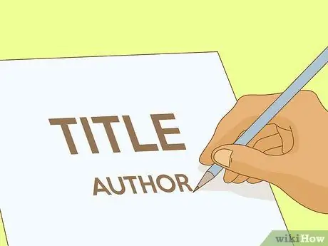 Организуйте свои стихи для сборника стихов Шаг 11