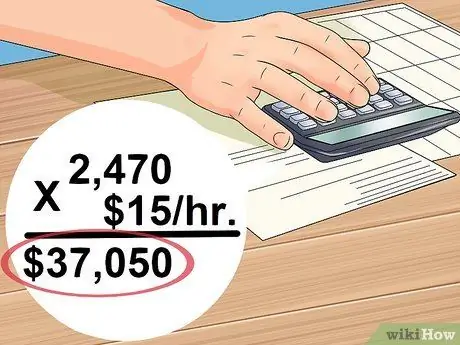 Определите свою годовую зарплату Шаг 7