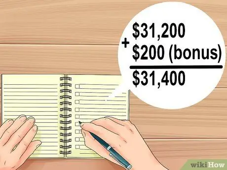 Определите свою годовую зарплату Шаг 8