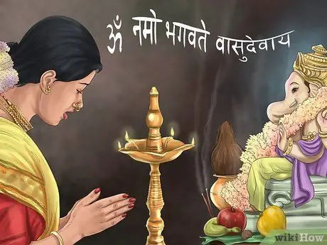 Молитесь в индуистских храмах Шаг 2