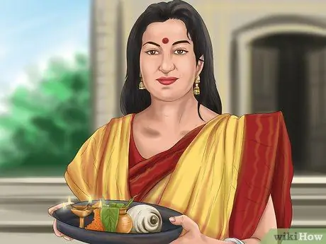 Молитесь в индуистских храмах Шаг 5