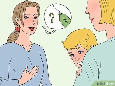 Знайте, что нужно платить за присмотр за детьми Шаг 3