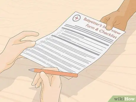 Няня за младенцем, шаг 1