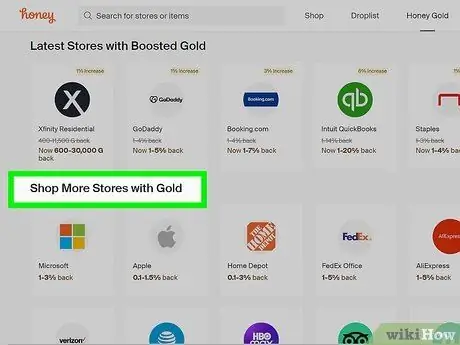 Зарабатывайте и используйте медовое золото, шаг 3
