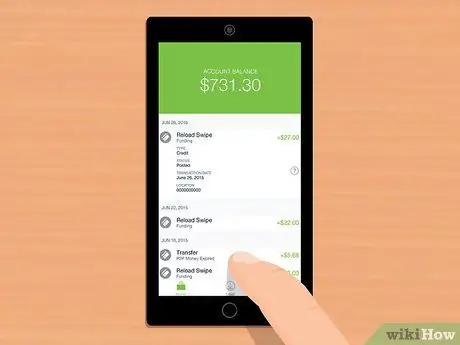 Оплата счетов с помощью зеленой точки Шаг 6