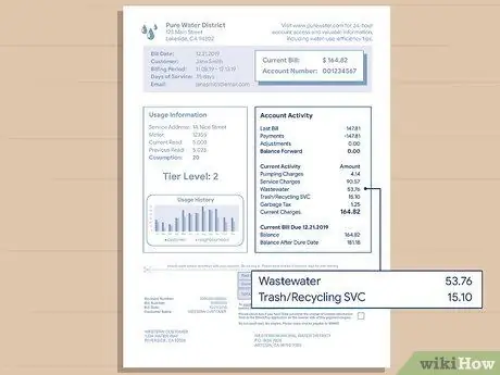 Прочитать счет за воду Шаг 13