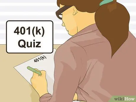 Проверьте свой 401 (k) Шаг 2