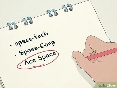 Создание названия компании Шаг 11