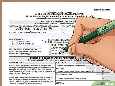 Откройте магазин спиртных напитков Шаг 6