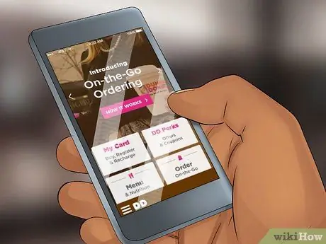 Заказать кофе Dunkin Donuts Step 11