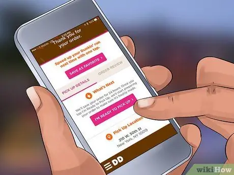 Заказать кофе Dunkin Donuts Шаг 15