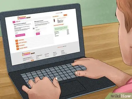 Заказать кофе Dunkin Donuts Шаг 20