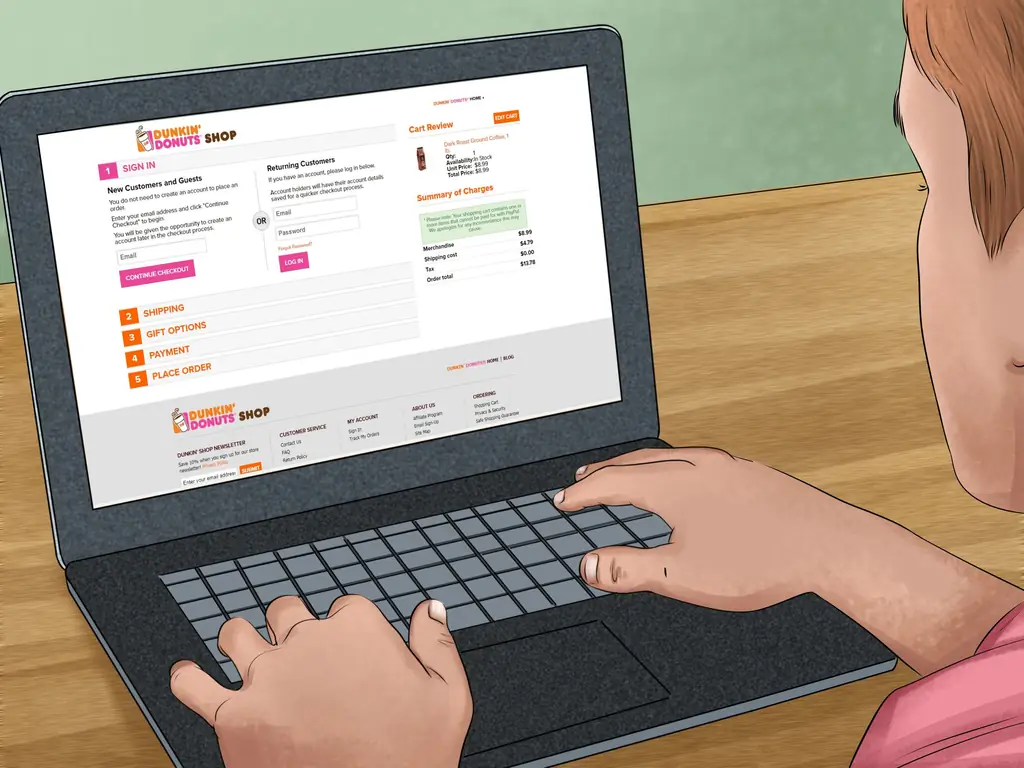 3 способа заказать кофе Dunkin Donuts