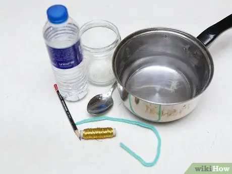 Выращивание кристаллов из стиральной соды Шаг 6