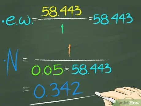 Шаг 4 расчета нормальности
