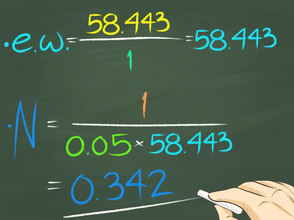 Как рассчитать нормальность: 4 шага (с изображениями)