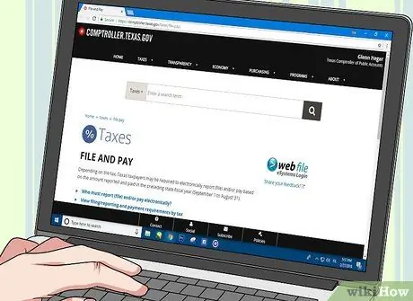 Подайте налоговую декларацию о продажах и использовании в Техасе Шаг 13