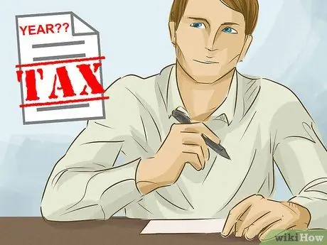 Отправка налоговой декларации, шаг 2