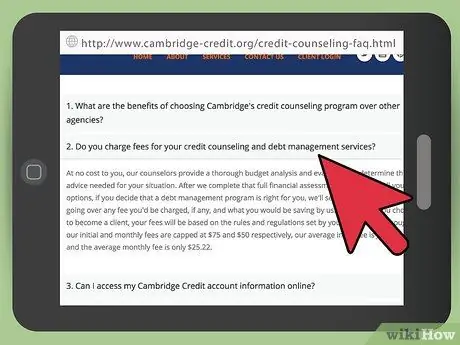 Выберите компанию по консолидации долга Шаг 5
