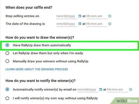 Сделайте лотерею онлайн. Шаг 10