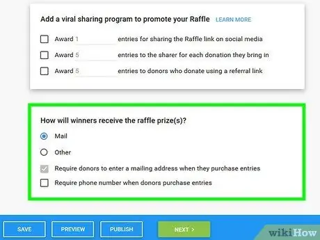 Проведите онлайн-лотерею. Шаг 11
