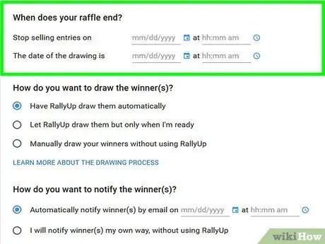 Проведите онлайн-лотерею Шаг 6