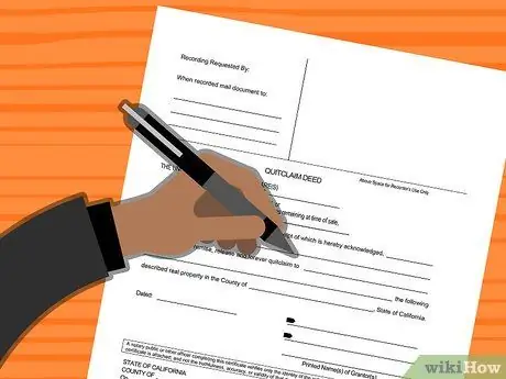 Заполните заявление о прекращении действия права собственности, шаг 8