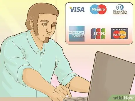 Принимайте платежи Visa Шаг 1