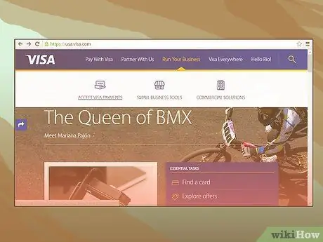 Принятие платежей Visa Шаг 3