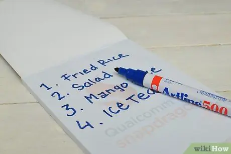 Сделать заказ в ресторане быстрого питания Шаг 5