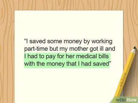 Докажите неоправданные трудности для студенческой ссуды, шаг 3