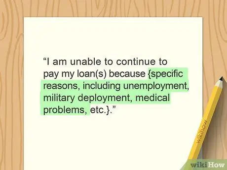 Докажите неоправданные трудности для студенческой ссуды Шаг 4