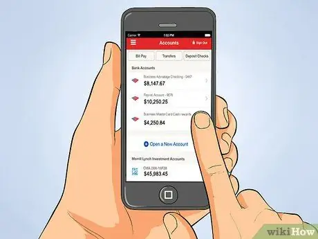 Избегайте минимальных комиссий за баланс Шаг 6