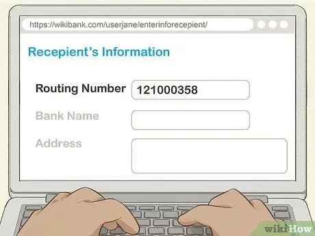 Перевод денег на банковский счет Шаг 2