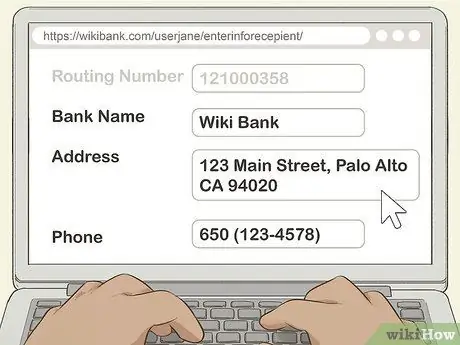 Перевод денег на банковский счет Шаг 3