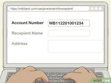 Перевод денег на банковский счет Шаг 4