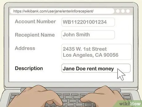 Перевод денег на банковский счет Шаг 6