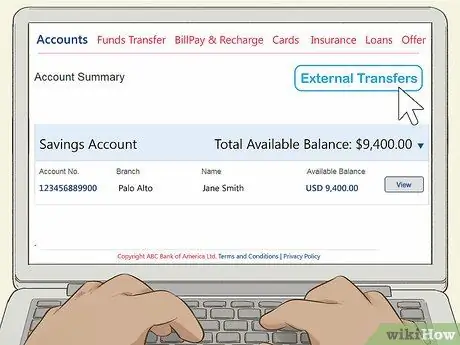 Перевод денег на банковский счет Шаг 8