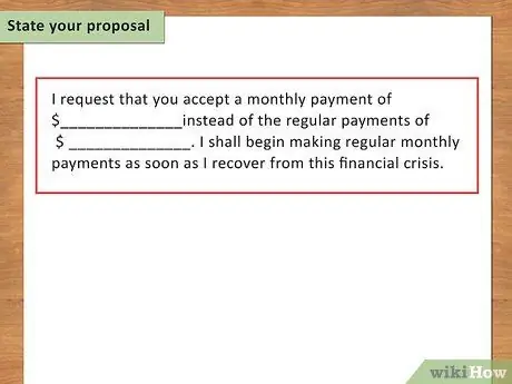 Напишите письмо о согласовании долга Шаг 10