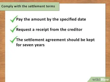 Напишите письмо о согласовании долга Шаг 19