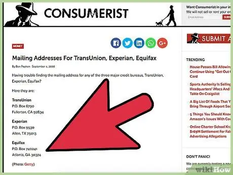 Оспаривание кредитного отчета Equifax онлайн Шаг 10