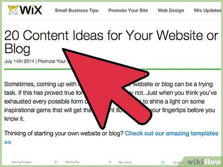 Сделайте свой сайт популярным Шаг 1