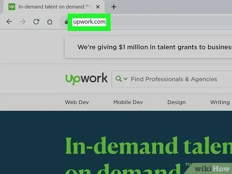 Обратитесь в службу поддержки на Upwork Step 1